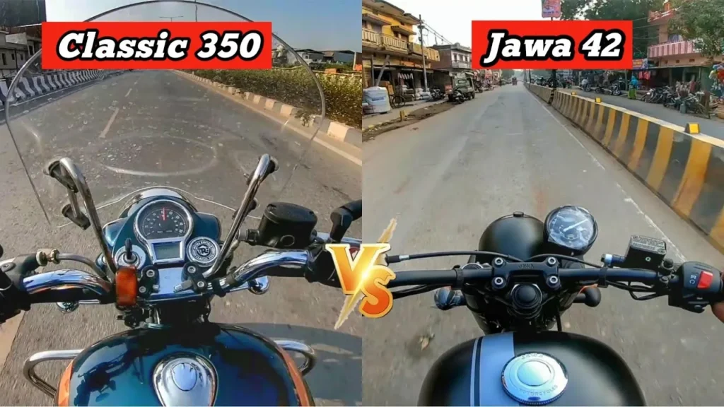 Royal enfield classic 350 vs jawa 42 mileage