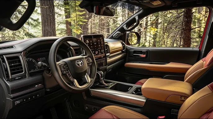 Toyota Hilux 2025 Launch: The Boldest 4x4 Pickup with 20 KMPL Mileage & Striking New Design! 4 Toyota Hilux 2025 Interior