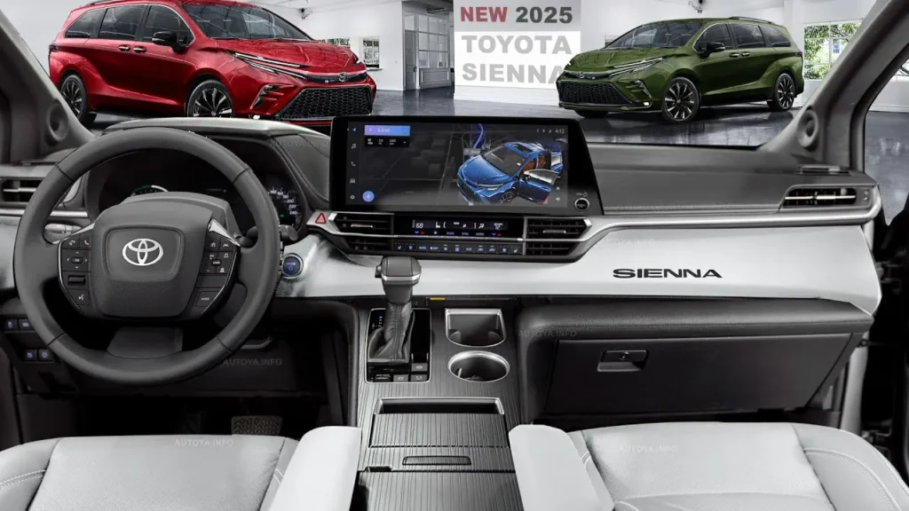 2025 Toyota Sienna Review: Premium Cabin, Futuristic Design & Intelligent Hybrid Innovation 1 Toyota Sienna 2025 Interior