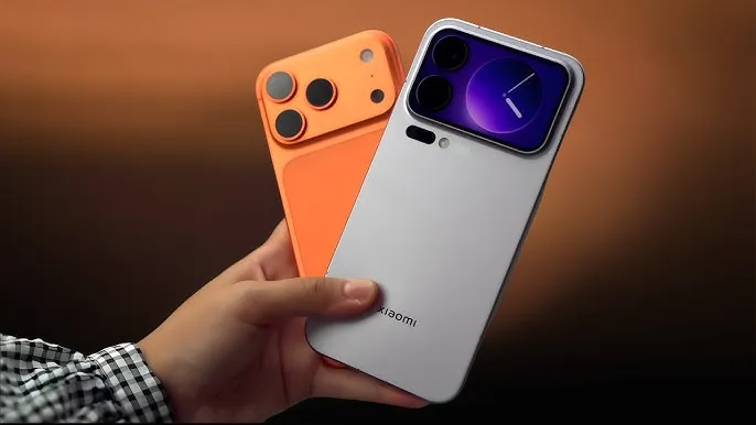 Xiaomi 17 Pro Max vs iPhone 17 Pro Max: Who Wins the Battle of Performance and Camera? 1 Xiaomi 17 Pro Max vs Iphone 17 Pro Max Design Comparison