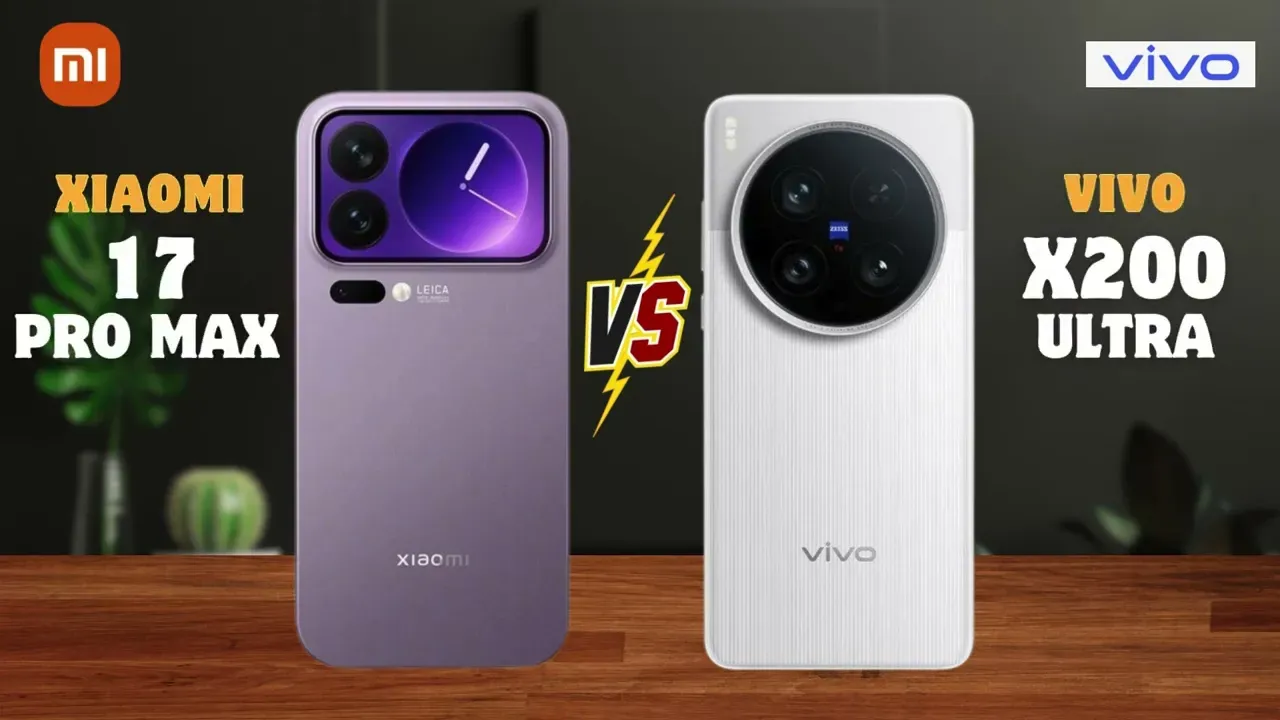 Xiaomi 17 Pro Max vs Vivo X200 Ultra Specifications Comparison