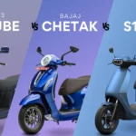 bajaj chetak ev vs tvs iqube vs ola s1 pro