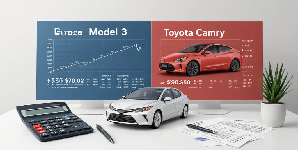 Tesla Model 3 vs Toyota Camry: The Eye-Opening 5-Year Cost Breakdown Every Buyer Must See 12 electric car vs gas car costs