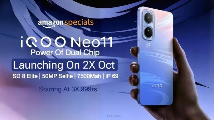 iQOO Neo 11 First Look: Stunning Design, Jaw-Dropping Specs, and Next-Level Performance 1 iQOO Neo 11 Price in india