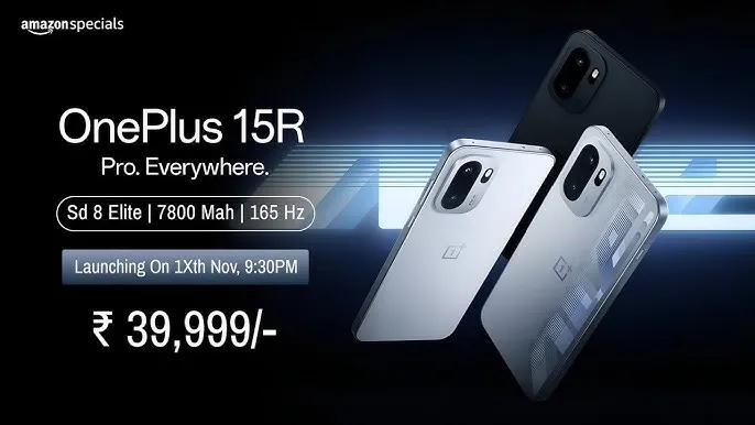 OnePlus 15R 5G Launched – 100W Fast Charging, 165Hz Display & 50MP Triple Camera! 4 oneplus 15r 5g price in india
