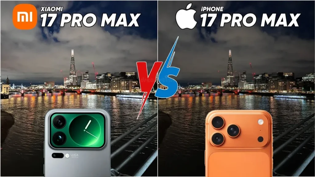 Xiaomi 17 Pro Max vs iPhone 17 Pro Max: Who Wins the Battle of Performance and Camera? 7 Xiaomi 17 Pro Max vs Iphone 17 Pro Max Camera Camparison