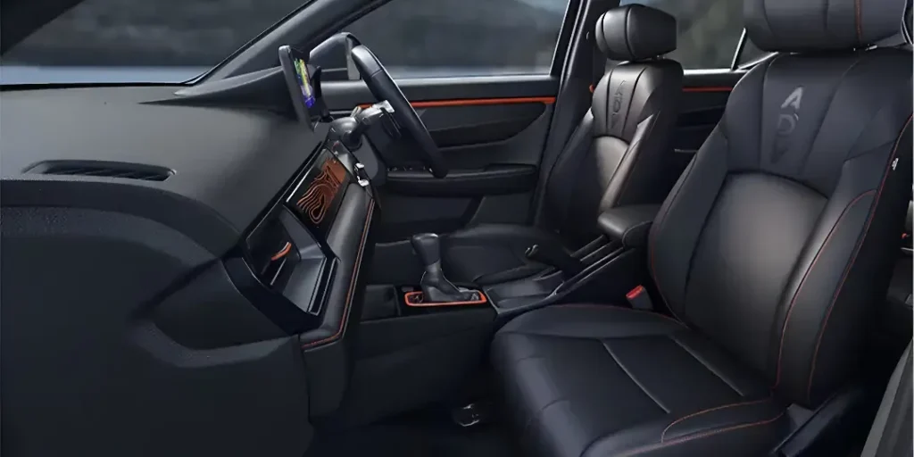 Honda Elevate Black Edition Interior