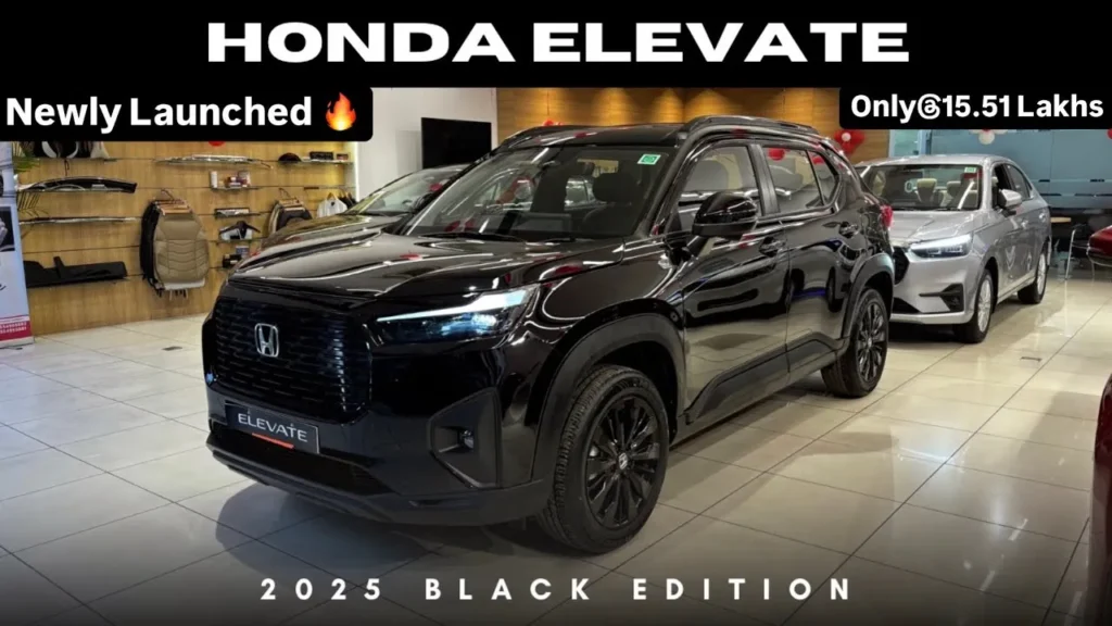 Honda Elevate Black Edition Price