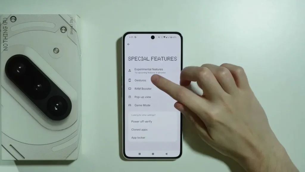 Nothing Phone (3a) Lite Features