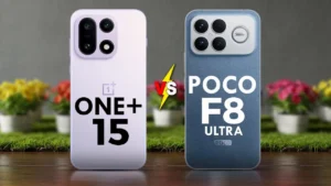 POCO F8 Ultra VS OnePlus 15
