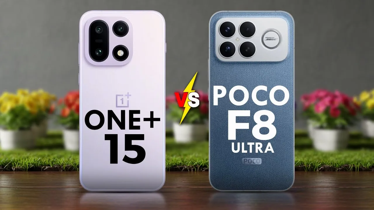 POCO F8 Ultra VS OnePlus 15